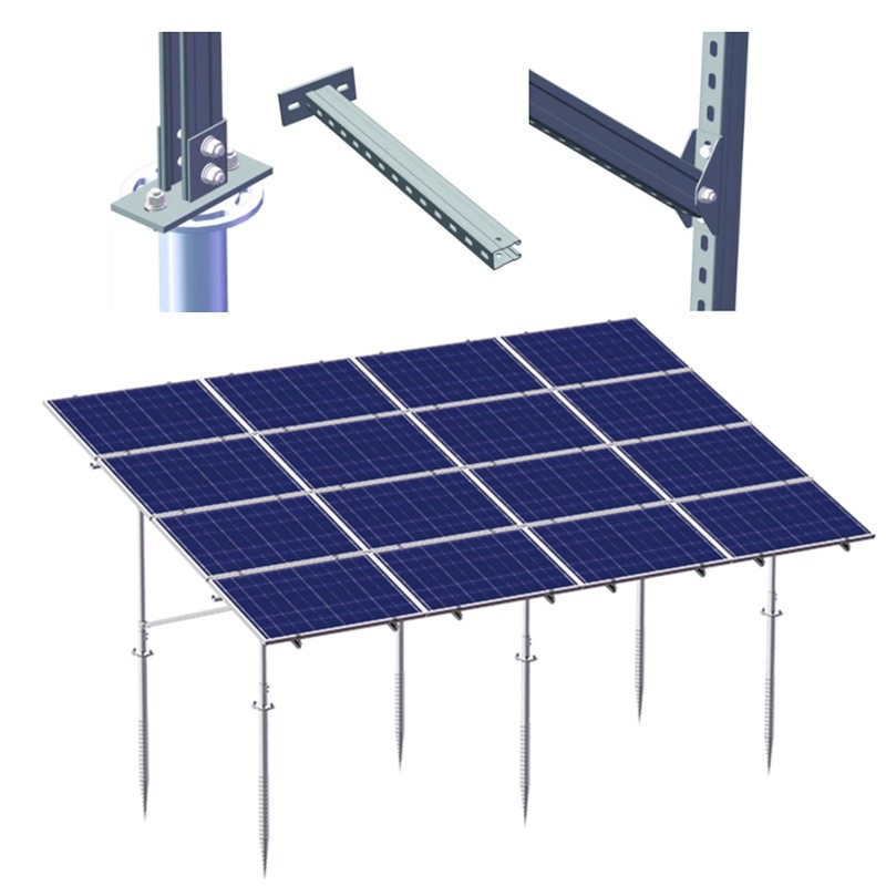 Solar Panel Ground Mount Rack Solar Panel Ground Mount Rack