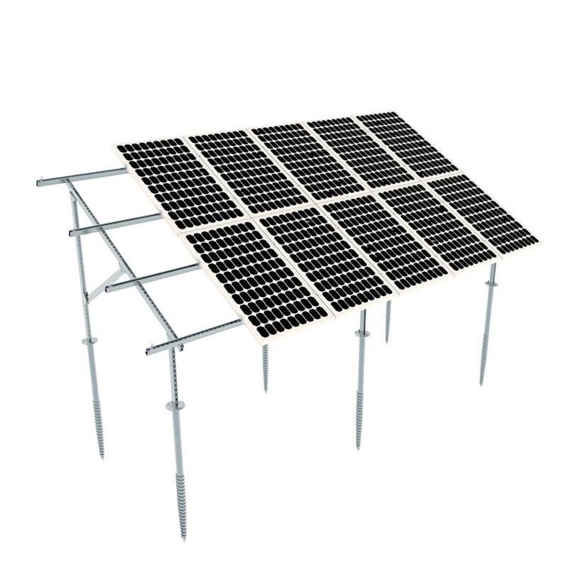 Solar Panel Ground Mount Rack Model Solar Panel Ground Mount Rack Model
