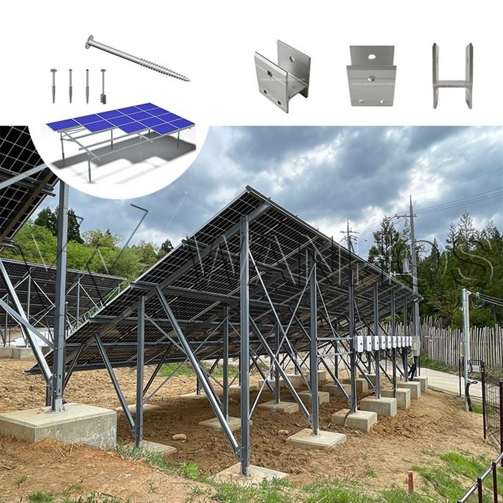 Pv Ground Mount Structure System_02