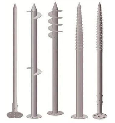 Anti-korrosion Solar jorden skrue Q235