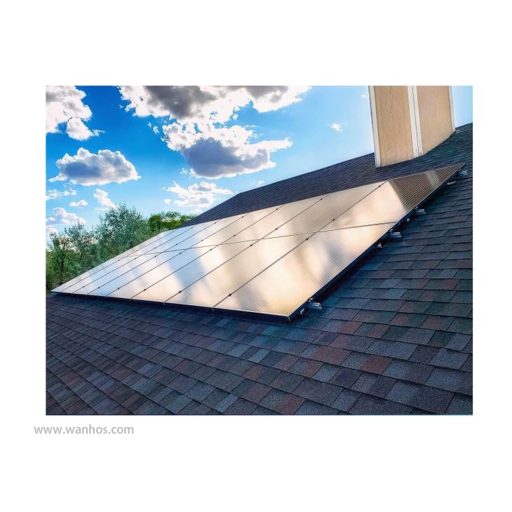 5 Kw 10 KW Home Tag Solar Monteringssystem