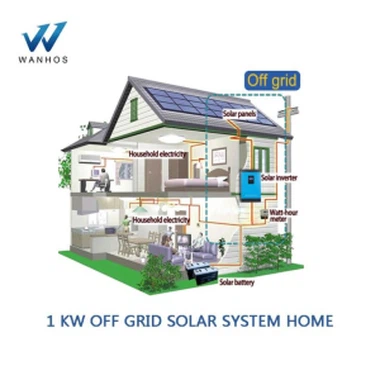 1kw Hjem Elektrisk Off Grid Solar Power System