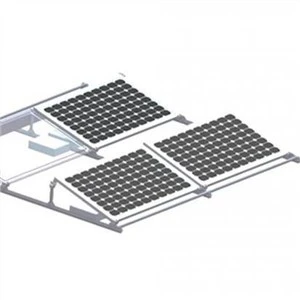 Solar Ballasted Montering til fladt tag